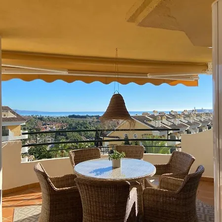 Walking Distance To Puerto Banus Sea View Apartment Marbella